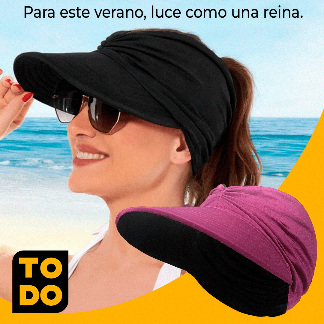 ¡REGALA A TU MUJER FAVORITA! VISERA FASHION PLAYERA DOMINGUERA