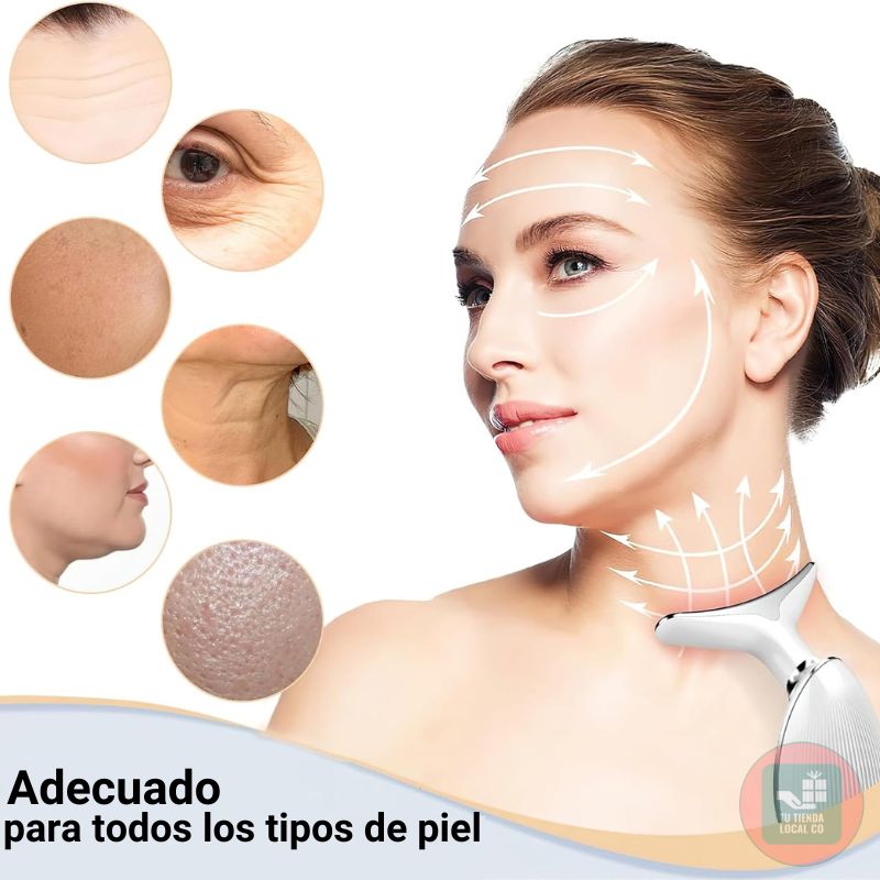 VITALUXE SKINCARE | Masajeador lifting profesional  reafirmante antienvejecimiento en el cuidado de la piel |
