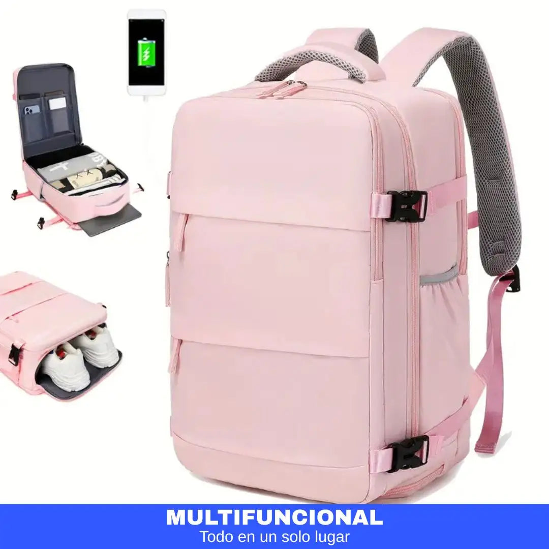 TRAVELAR® bolso de viaje IMPERMEABLE con organización inteligente multifuncional gran capacidad de almacenamiento