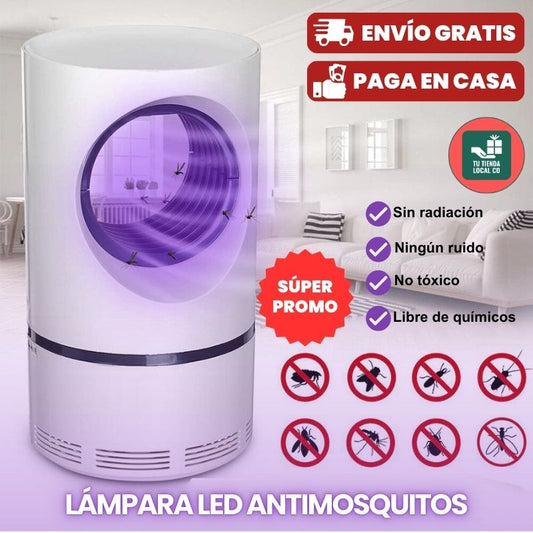 LAMPGUARD® LAMPARA LED MATA MOSQUITOS SEGURA PARA TUS HIJOS Y MACOSTAS