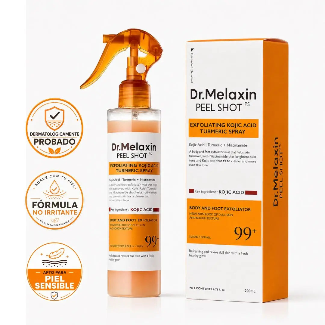 Dr. Melaxin Peel Shot™ - Exfoliante de Acción Rápida - Para una Piel Visiblemente Más Lisa y Uniforme.