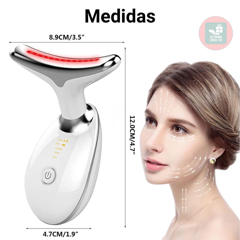 VITALUXE SKINCARE | Masajeador lifting profesional  reafirmante antienvejecimiento en el cuidado de la piel |