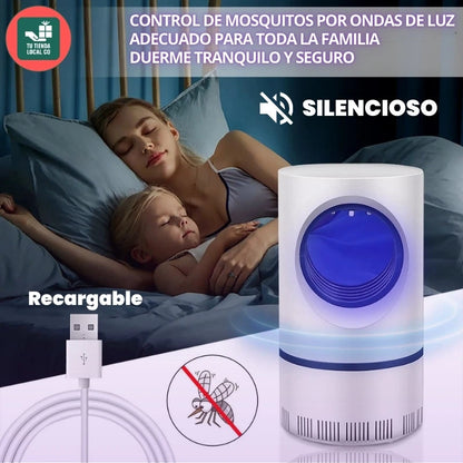 LAMPGUARD® LAMPARA LED MATA MOSQUITOS SEGURA PARA TUS HIJOS Y MACOSTAS