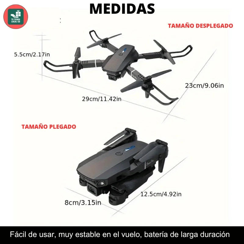 NUEVO DRONE  W8 PRO MAX 2025 CON INTELIGENCIA ARTIFICIAL LAS MEJORES ACROBACIAS FOTOS Y VIDEOS DESDE EL CIELO