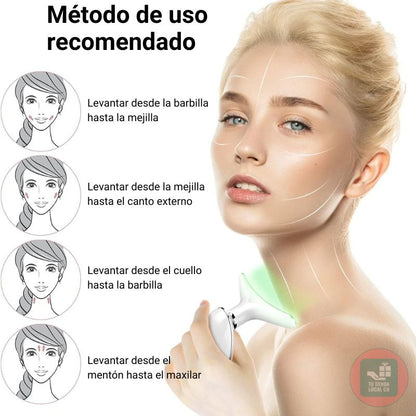VITALUXE SKINCARE | Masajeador lifting profesional  reafirmante antienvejecimiento en el cuidado de la piel |