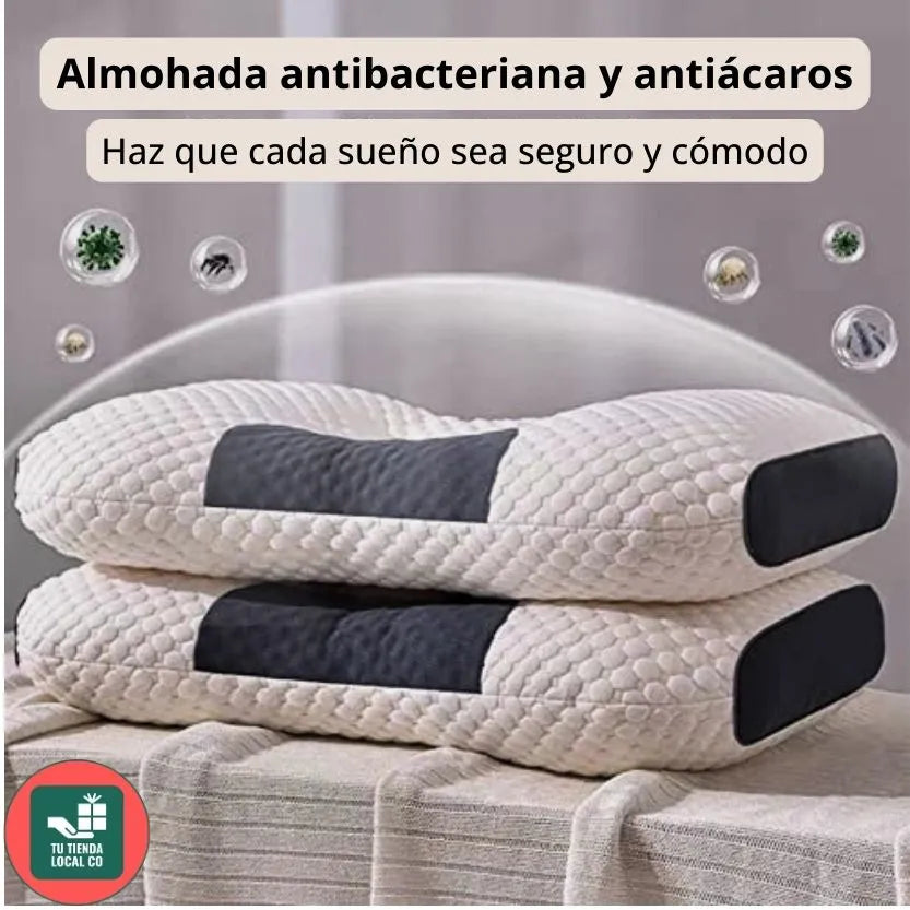 DELUXE ERGONOMIC PLUS | Almohada Ortopédica 3d Con Alineación Cervical Perfecta